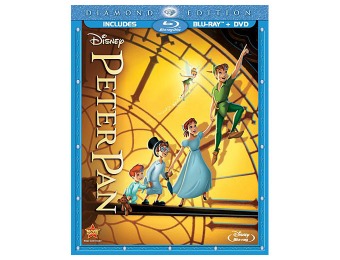 $17 off Peter Pan Two-Disc Diamond Edition Blu-ray + DVD