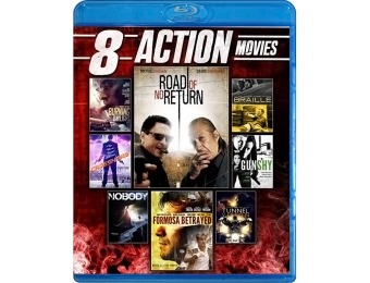 50% off 8-Film Action Collection (Blu-Ray)