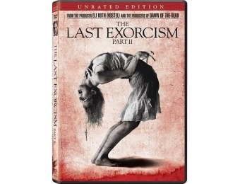 75% off The Last Exorcism Part II (Unrated Edition) DVD