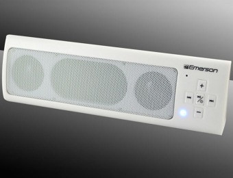 50% off Emerson EBT1000 Bluetooth Stereo Speaker