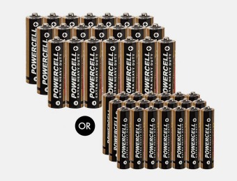 $33 off 21-Pack Power Cell Extra Heavy Duty Batteries
