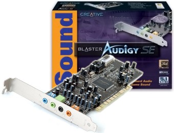 55% off Creative SB0570L4 Sound Blaster Audigy SE Sound Card