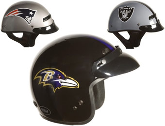 75% Off Brogies Bikewear NFL Motorcycle Helmets