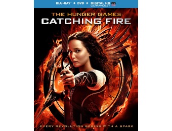$22 off The Hunger Games: Catching Fire Blu-ray + DVD Combo