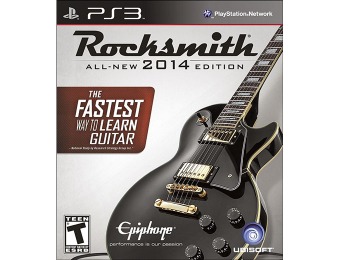 50% off Rocksmith 2014 Edition - PlayStation 3