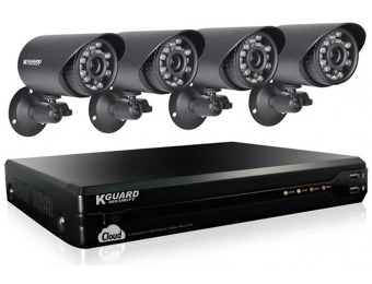 $230 off KGuard Touching Cloud Series 8-Ch DVR Security System