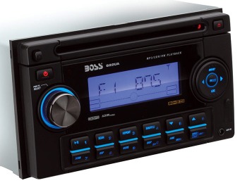 $118 off Boss 822UA In-Dash Double-Din CD/MP3 Receiver