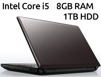 $250 off Lenovo G580 15.6" HD Laptop w/ eCoupon USPG41000228