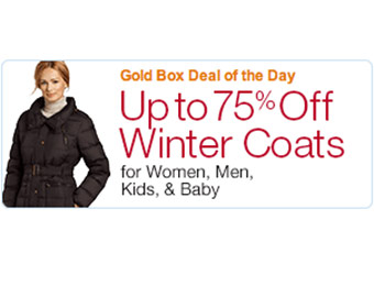 Up to 75% Off Winter Coats