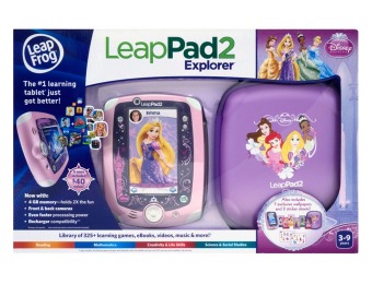 62% off LeapFrog LeapPad2 Explorer Disney Tablet Bundle
