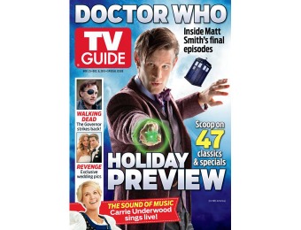88% off TV Guide Magazine Subscription, $11.99 / 56 Issues