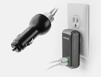 75% off Enercell Dual USB Charger Bundle