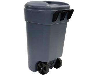 33% off United Plastics 50 Gallon Professional Trash Can