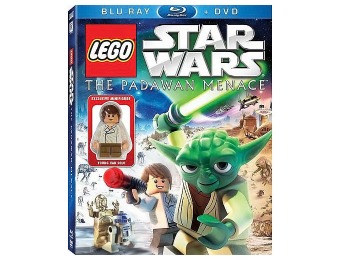 58% off LEGO Star Wars: The Padawan Menace (Blu-ray + DVD)