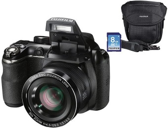 64% off Fujifilm FinePix S4830 16MP Digital Camera Bundle
