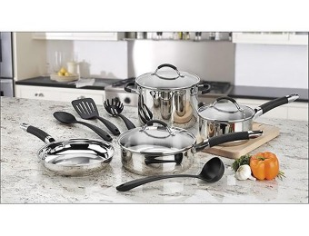 55% off Cuisinart Pro Classic 11-Pc Stainless-Steel Cookware Set