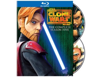 52% off Star Wars: The Clone Wars Season 5 Blu-ray