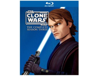 52% off Star Wars: The Clone Wars Season 3 Blu-ray