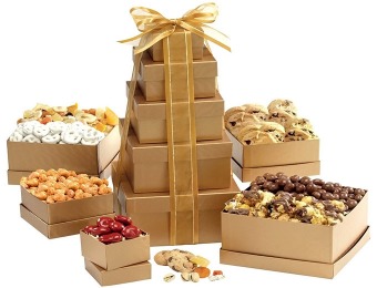 90% off Broadway Basketeers Kosher Shiva Gift Tower of Sweets