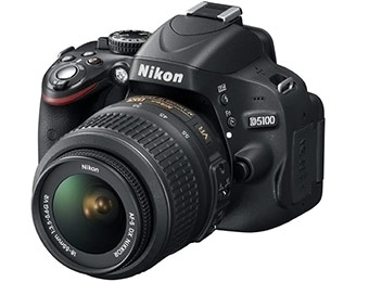 38% off Nikon D5100 16.2MP Digital SLR Camera w/ Lens Kit