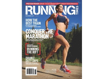 85% off Running Times Magazine Subscription, $5.99 / 10 Issues