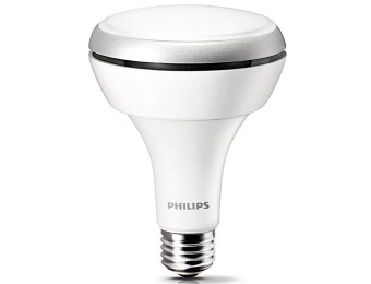 43% off 2-Pack Philips Daylight BR30 Dimmable LED Flood Light