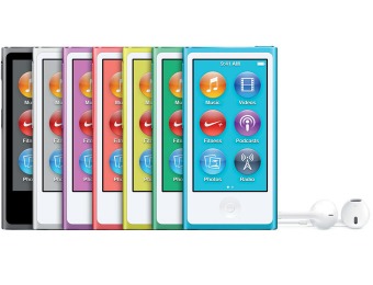 23% off Apple 16GB iPod Nano, Multiple Colors
