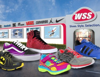 $20 for $40 Worth of Shoes and Accessories from ShopWSS.com