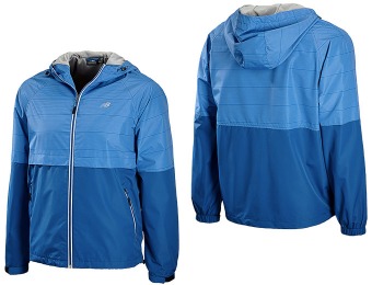 $40 off New Balance Color Block Weather Resistant Men's Jacket