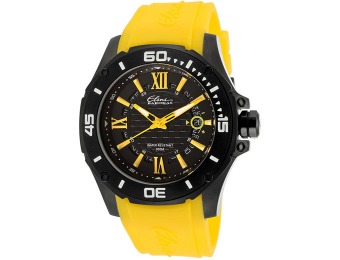 $339 off Elini Barokas 10196-BB-01-YLA Artisan Silicone Watch