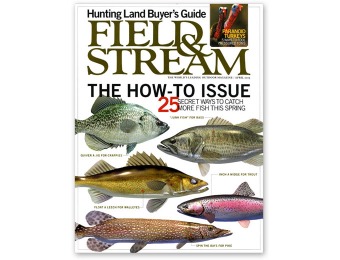87% off Field & Stream Magazine Subscription, $4.50 / 12 Issues