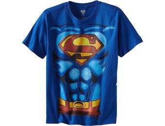 79% off DC Comics Boys Superman Costume T-Shirt