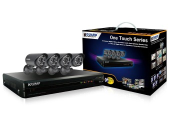 $240 off KGuard Touching Cloud Series 8-Ch DVR Security System