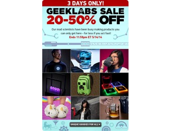 ThinkGeek Geeklabs Sale: 20% - 50% off