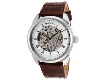 $718 off Invicta 17185 Specialty Mechanical Leather Men's Watch