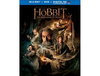 58% off The Hobbit: The Desolation Of Smaug (Blu-ray + DVD + Digital)