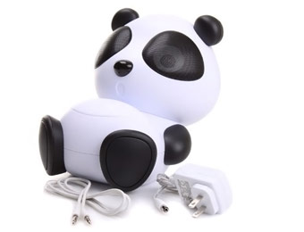 64% Off GOgroove Mama Panda Pal Portable Stereo Speaker System