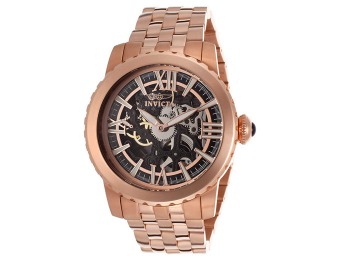 91% off Invicta 14553 Specialty 18k Plated Rose Gold Men's Watch