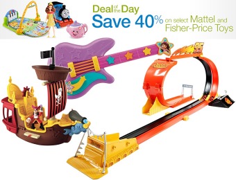 40% off Select Mattel and Fisher-Price Toys