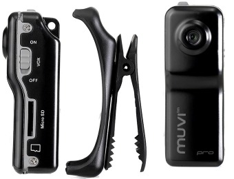 $83 off Veho Muvi Pro Micro DV Camcorder with 4 GB Micro SD