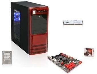 $85 off AMD FX-4300 3.8GHz Quad-Core Barebones Combo Kit