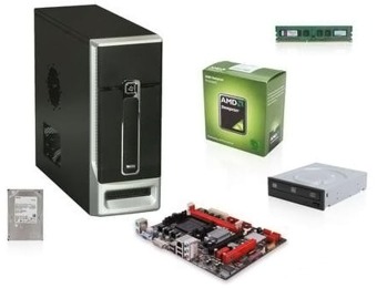 $65 off AMD 2.8GHz Barebones Desktop PC Combo Kit