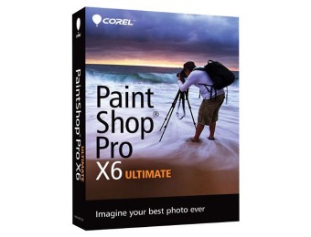 70% off Corel PaintShop Pro X6 Ultimate - Windows