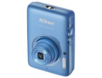 56% off Nikon Coolpix S02 13.2MP Digital Camera - Blue