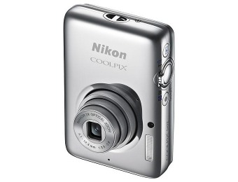 57% off Nikon Coolpix S02 13.2MP Digital Camera - Silver