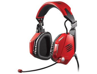 72% off Mad Catz F.R.E.Q.5 Stereo Gaming Headset for PC and Mac