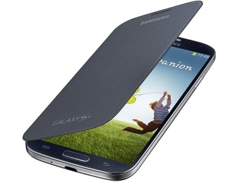 79% off Samsung Galaxy S4 Flip Cover Folio Cases, Multiple Colors