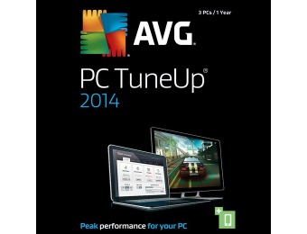Free AVG PC TuneUp 2014 - 3 PCs