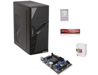 $42 off AMD Richland 3.2 GHz Barebones Desktop PC Kit