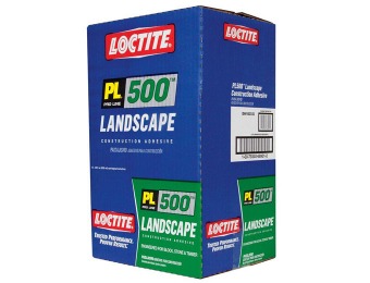 $28 off 12-Pack Loctite PL 500 VOC Landscape Block Adhesive